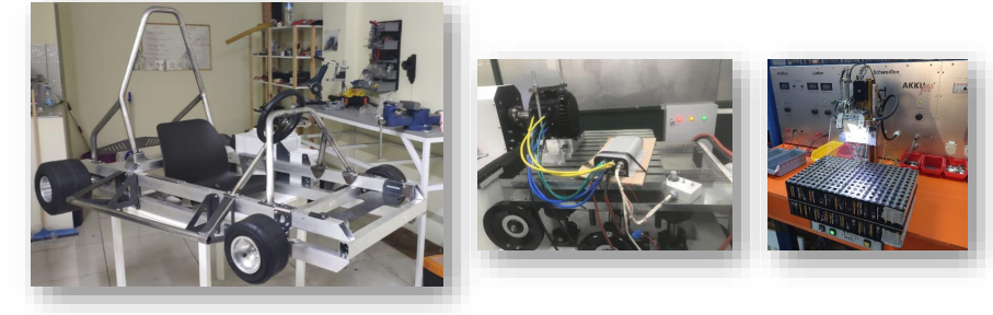 E-Kart chassis and engineering development