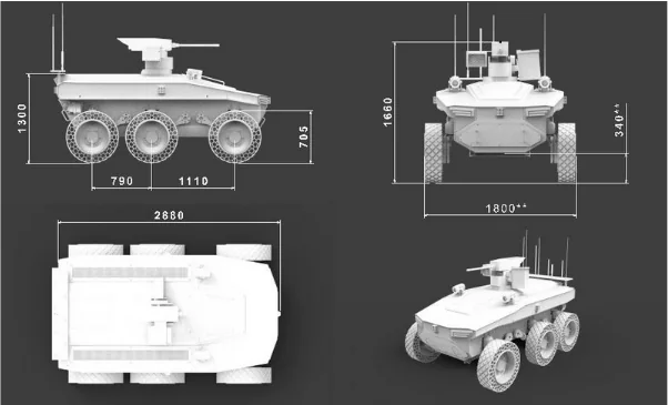 UGV CAD and configuration study